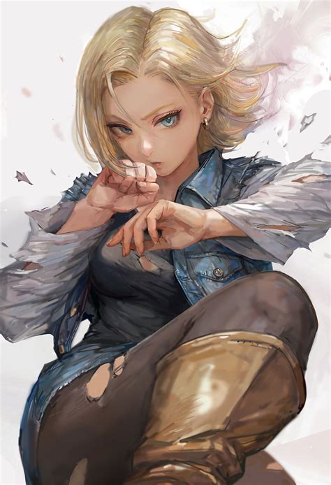 android 18 bunny|Sakimi Chan Shares New Pinup Of Dragon Ball's Android 18 In Denim B.